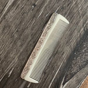 Comb w/Silver Plated Handle